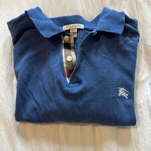 Mens Burberry Polo size large